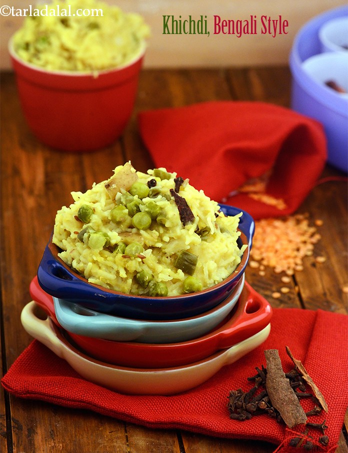 खिचड़ी-बंगाली स्टाईल रेसिपी, Khichdi, Bengali Style Recipe In Hindi