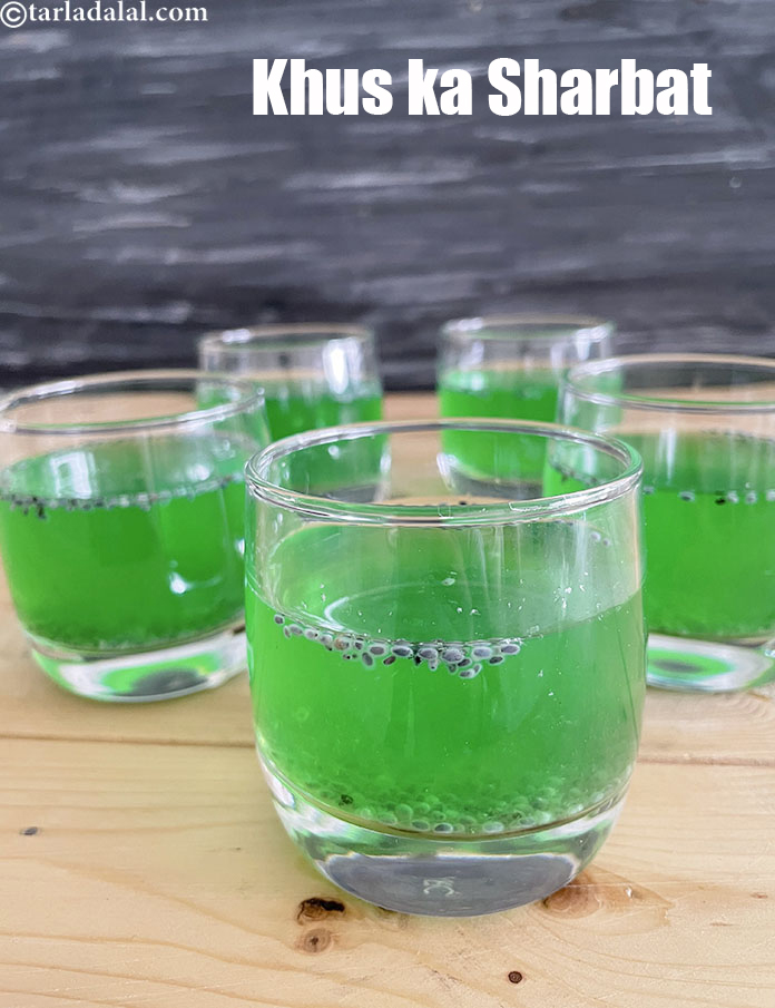 khus ka sharbat recipe | khus ka summer drink | Mughlai khus ka sharbat |