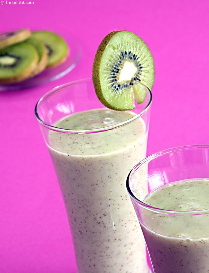 Kiwi Smoothie ( Burgers and Smoothie Recipe)