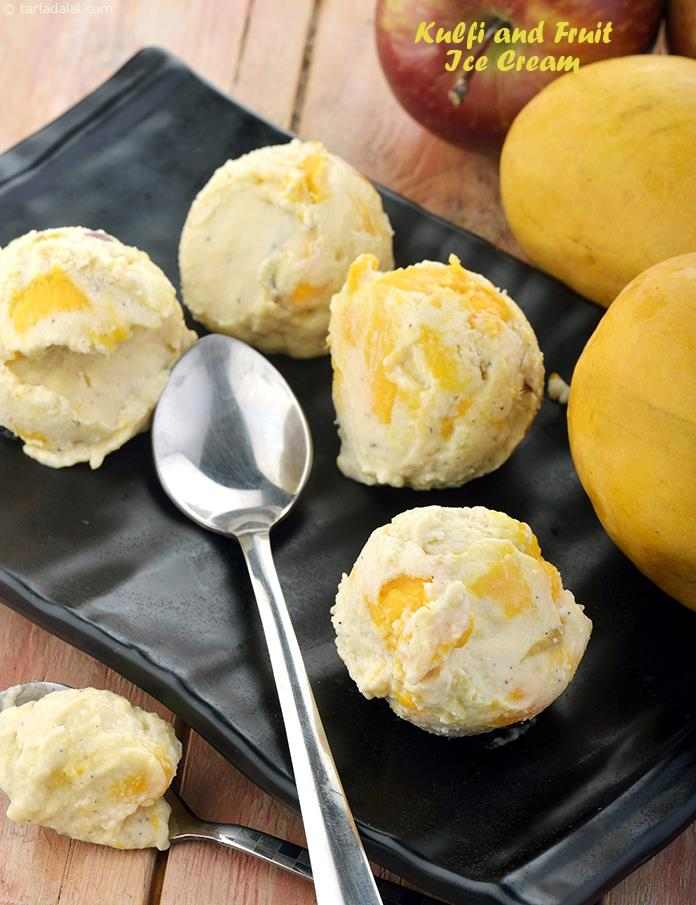 Kulfi and Fruit Ice Cream recipe