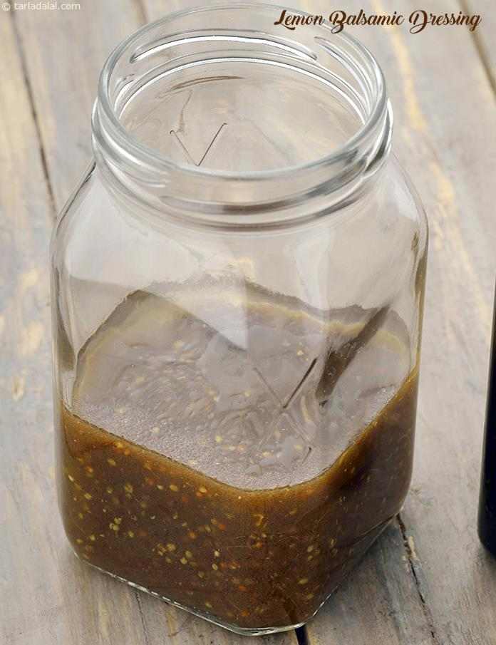 Lemon Balsamic Dressing, Mustard Lemon Balsamic Dressing recipe