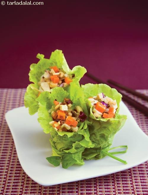 Lettuce Wraps ( Exotic Diabetic Recipe ), Lettuce Wraps