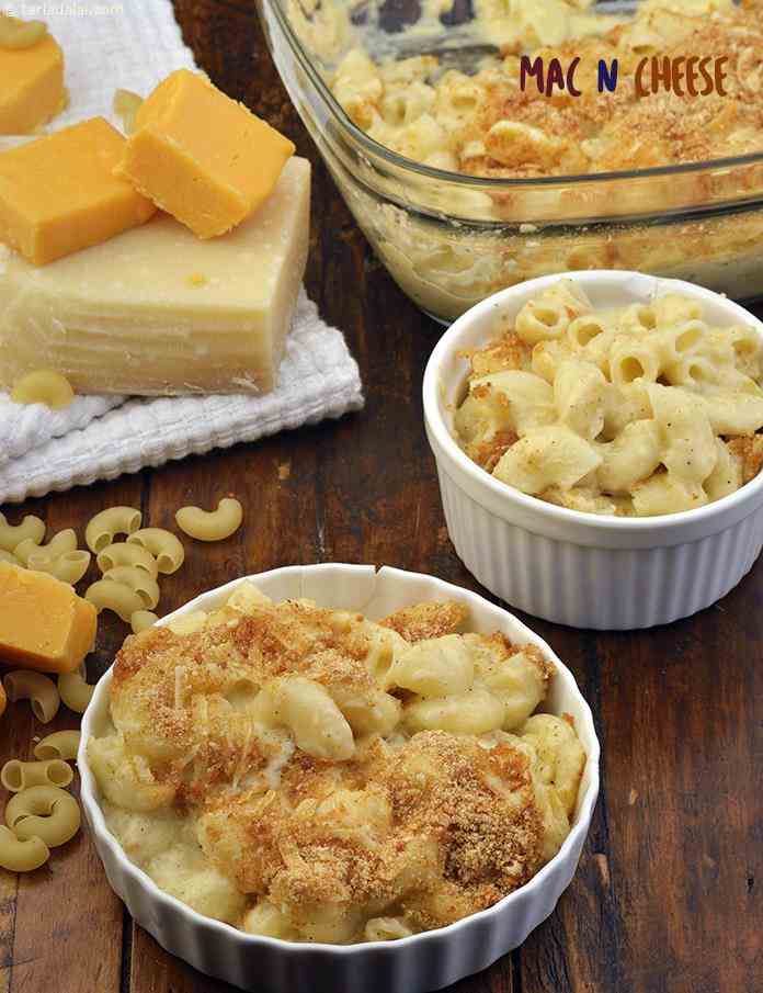 Mac N Cheese, Three - Cheese Mac N Cheese recipe