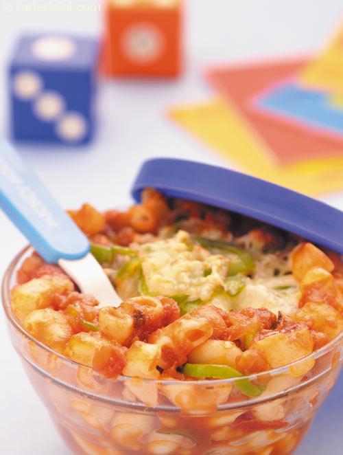 microwave macaroni hot pot recipe | Indian macaroni hot pot in a microwave |