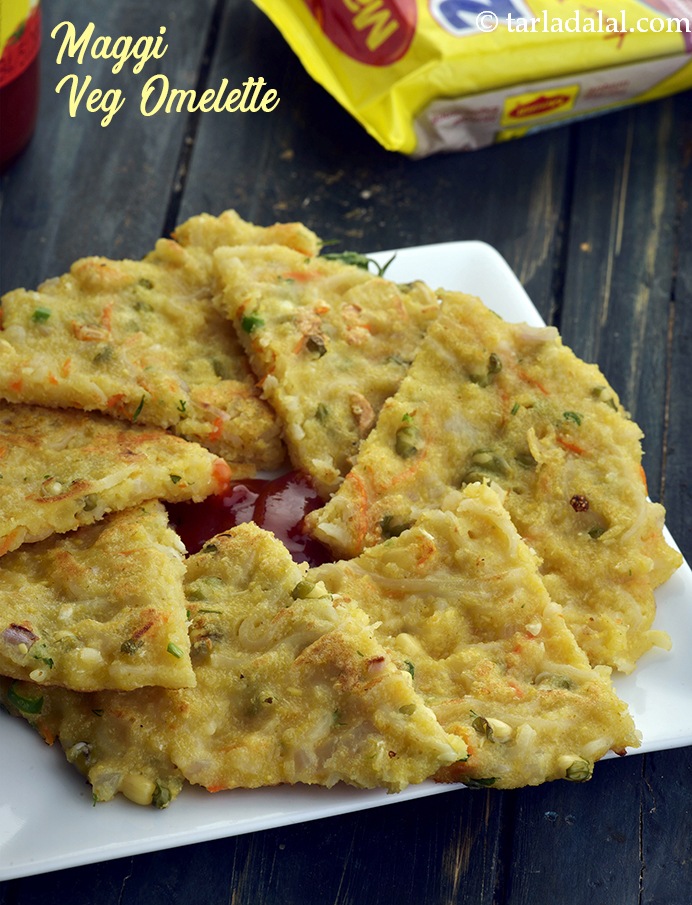 Maggi Veg Omelette
