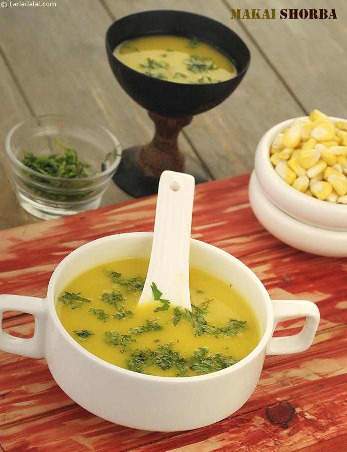 Makai Shorba recipe, Low Cholesterol Foods