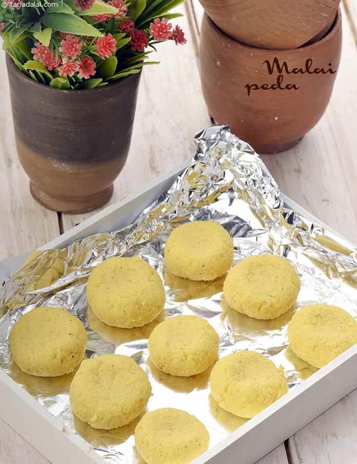 मलाई पेड़ा रेसिपी, Malai Peda, Diabetic Friendly Recipe In Hindi