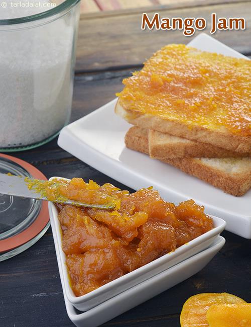 Mango Jam recipe, 3 Ingredient Mango Jam recipe