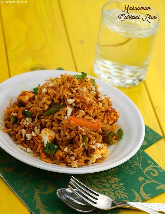 Massaman Curried Rice recipe, Thai Recipes