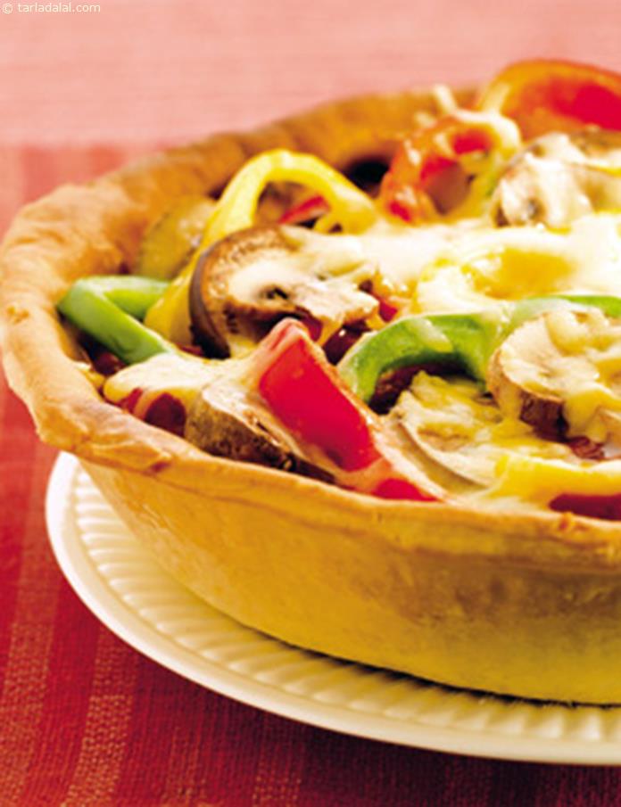 Mediterranean Vegetable Pie recipe, Baked Dishes Recipes