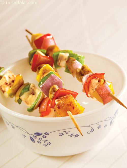Mexican Skewers ( Exotic Diabetic Recipe )