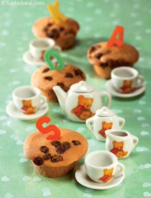 Mini Raisin Muffins