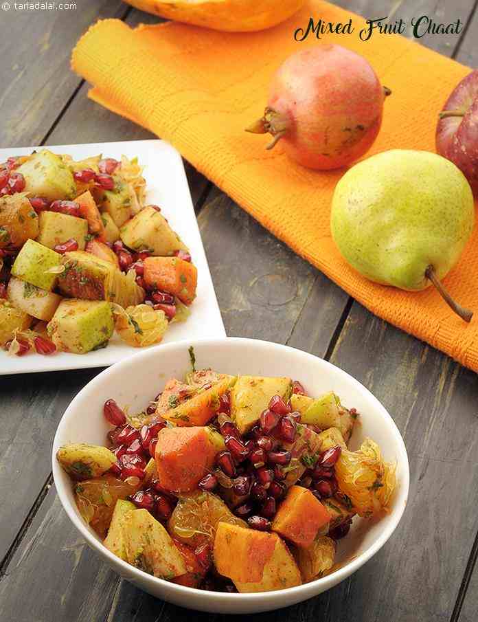 Mixed Fruit Chaat, Diabetic Friendly Recipe