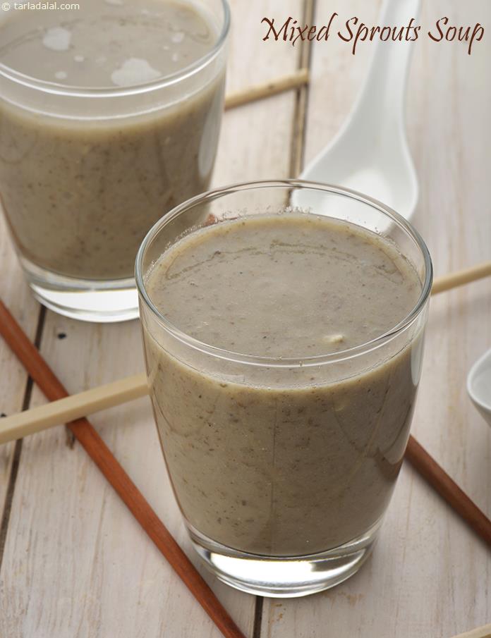 Mixed Sprouts Soup recipe