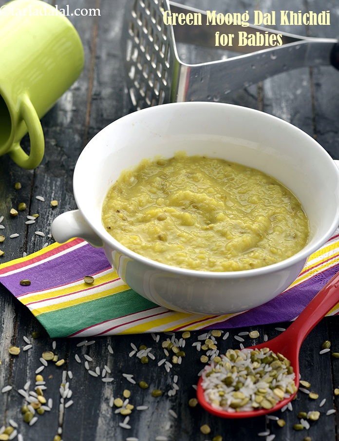 मूंग दाल खिचड़ी  रेसिपी,  Moong Dal Khichdi ( Baby and Toddler) Recipe In Hindi