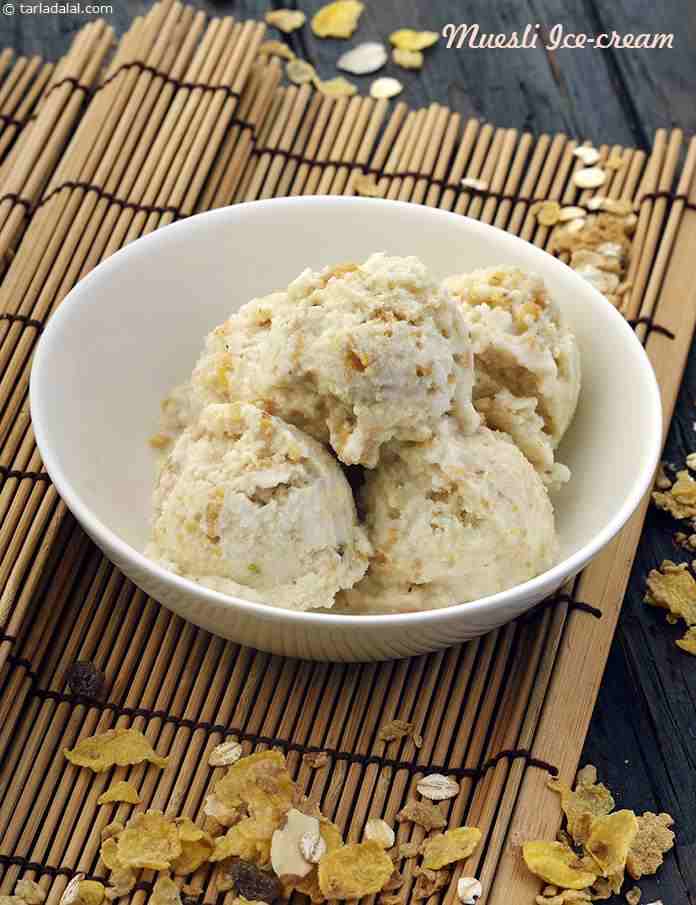 Muesli Ice-cream recipe