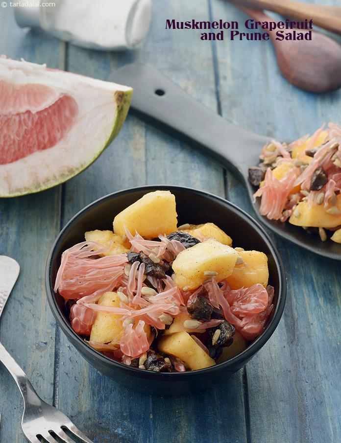 Muskmelon Grapefruit and Prune Salad, Ibs Recipe