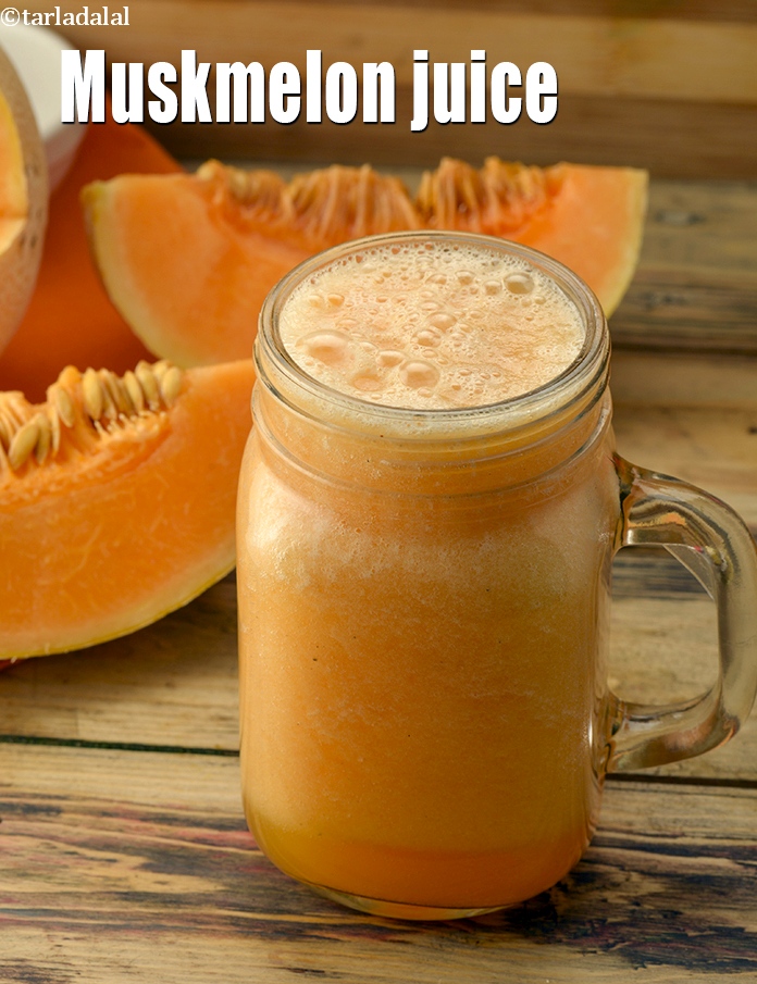 muskmelon juice | Indian Kharbooja juice | healthy?muskmelon juice with cardamom |