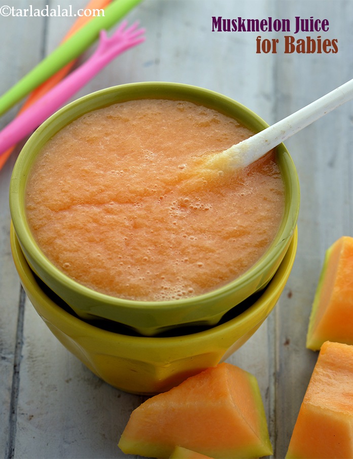 muskmelon juice for babies | muskmelon for babies recipe