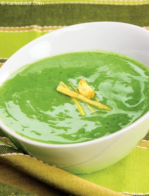 Palak Shorba recipe, Mughlai Recipes