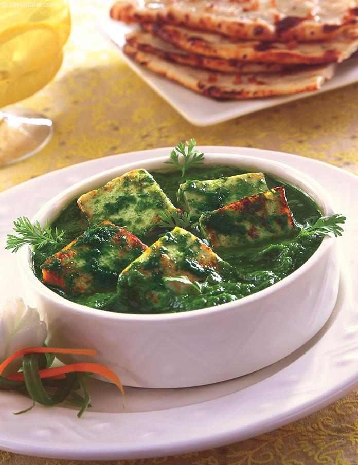 Paneer Palak Methi Chaman (  Calcium Rich Recipe )