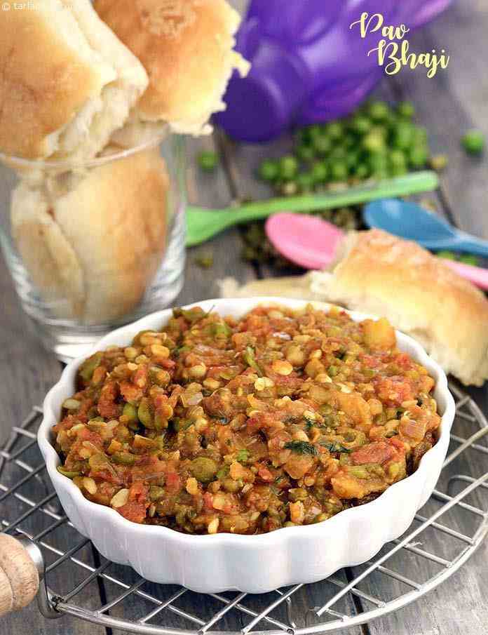 Pav Bhaji ( Tiffin Treats)