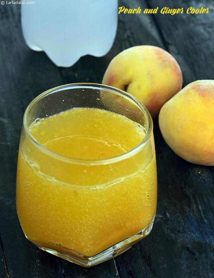 Peach and Ginger Cooler