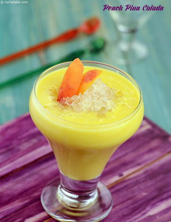 Peach Pina Colada recipe