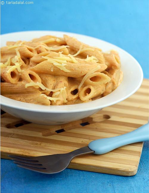 Penne with Sun-dried Tomato Pesto Sauce