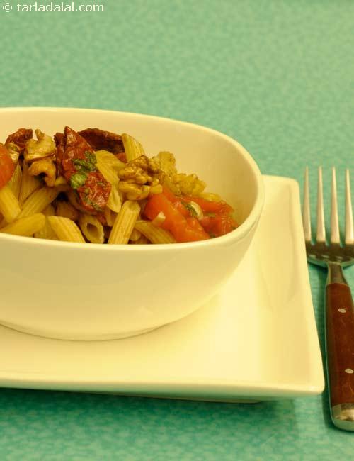 Penne Salad in Basil Dressing recipe