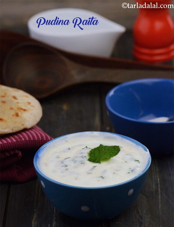 pudina raita recipe | mint raita | Punjabi mint raita  |