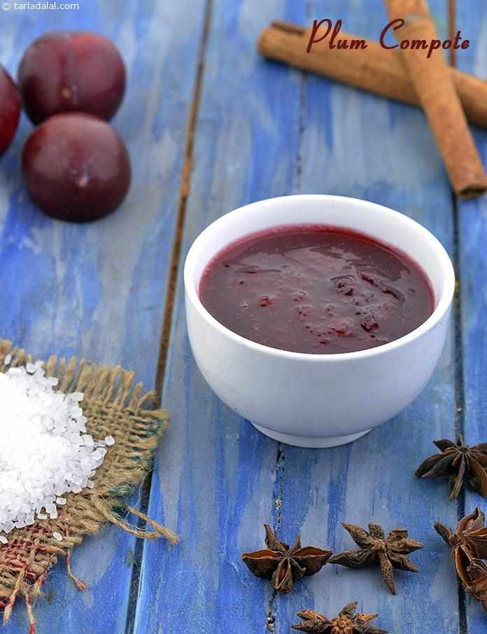 Plum Compote recipe, Dessert Sauce