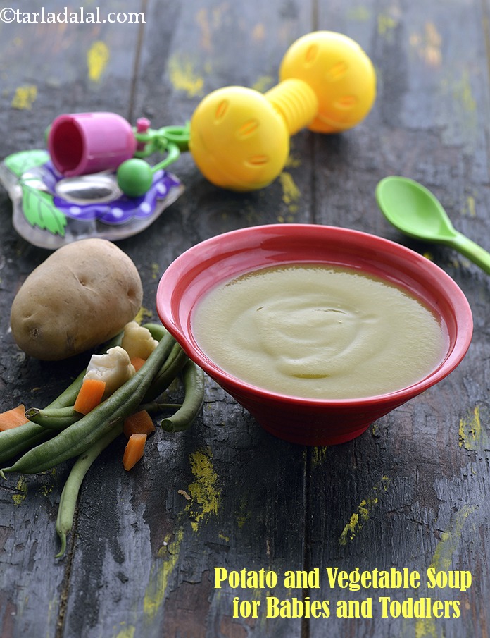potato vegetable soup for babies | potato veg soup for toddlers |