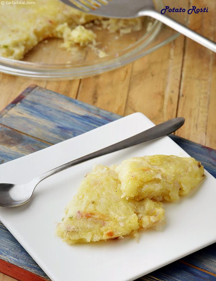 Potato Rosti recipe, Indian Microwave Recipes