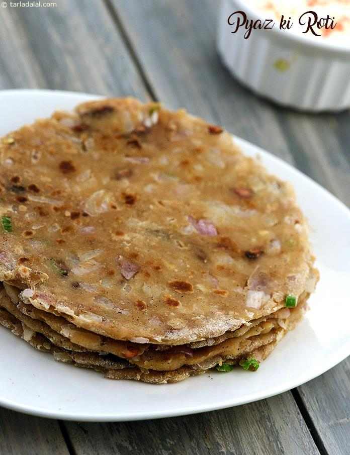  pyaz ki roti recipe | pyaz ka paratha | pyaaz ki roti | pyaj wali roti | healthy onion roti