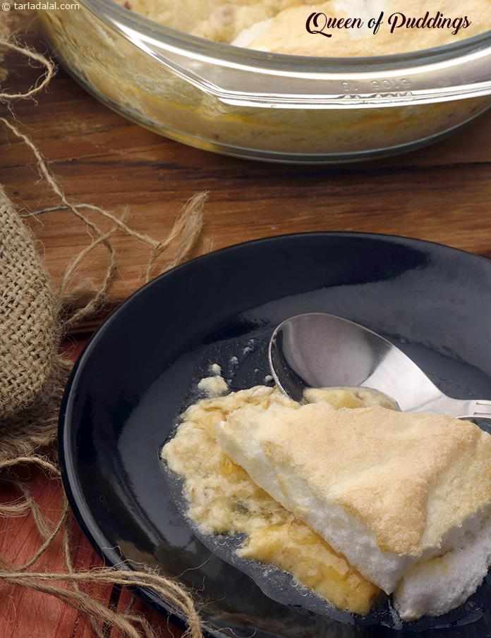 Queen Of Puddings, Bread Pudding with Meringue