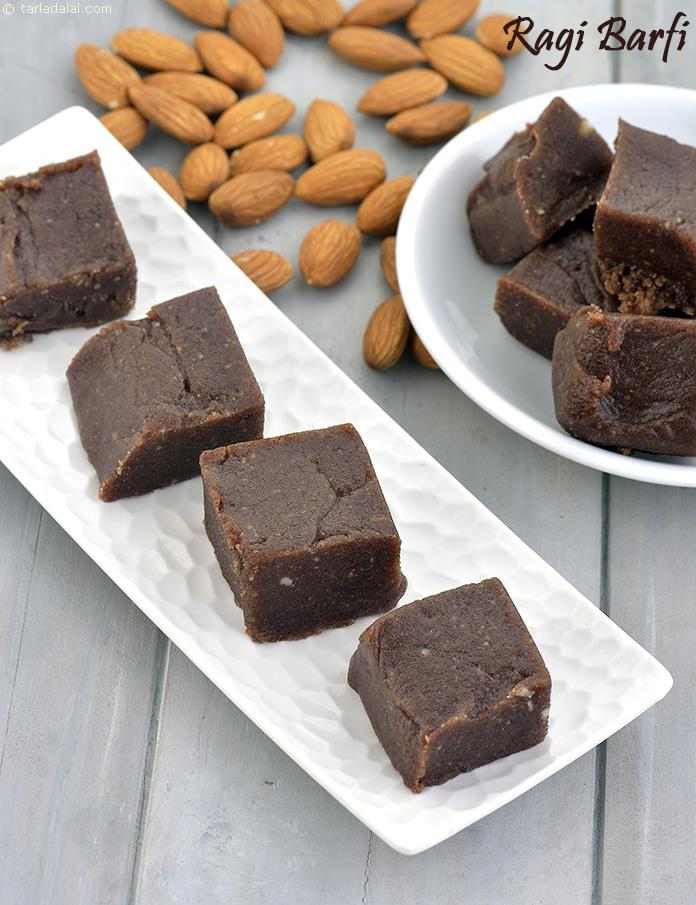 Ragi Barfi recipe