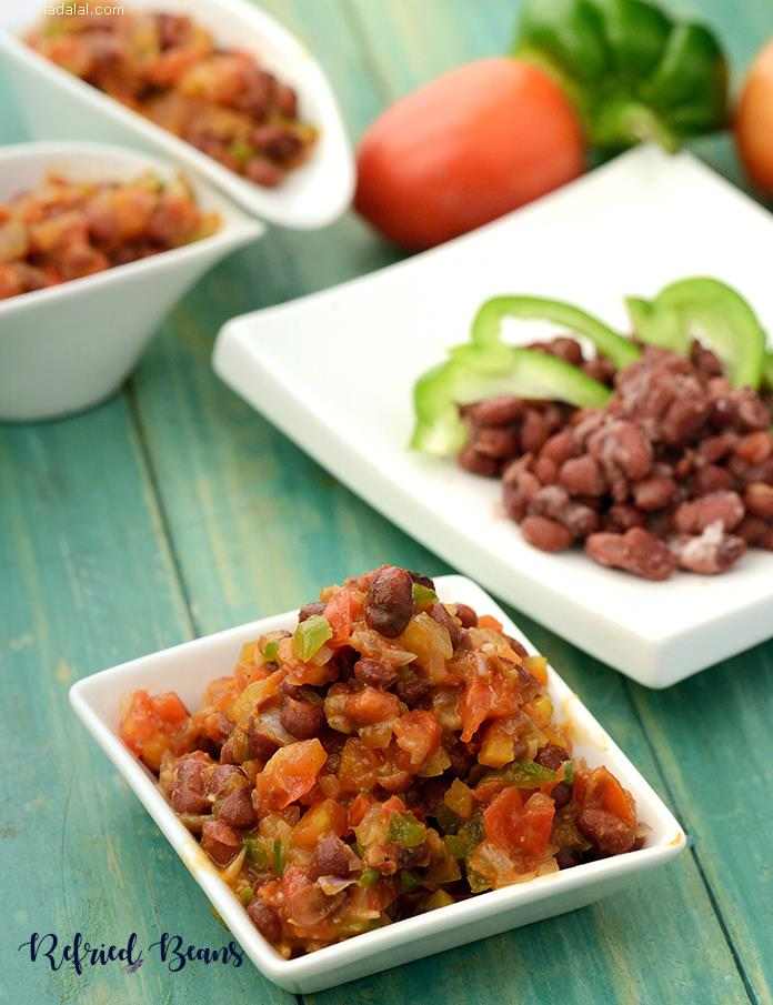 Refried Beans, Diabetic Friendly recipe, Indian Diabetic Recipes