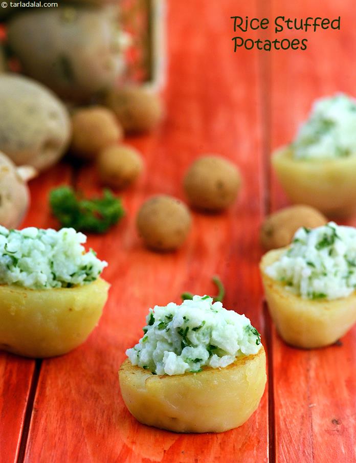 Rice Stuffed Potatoes