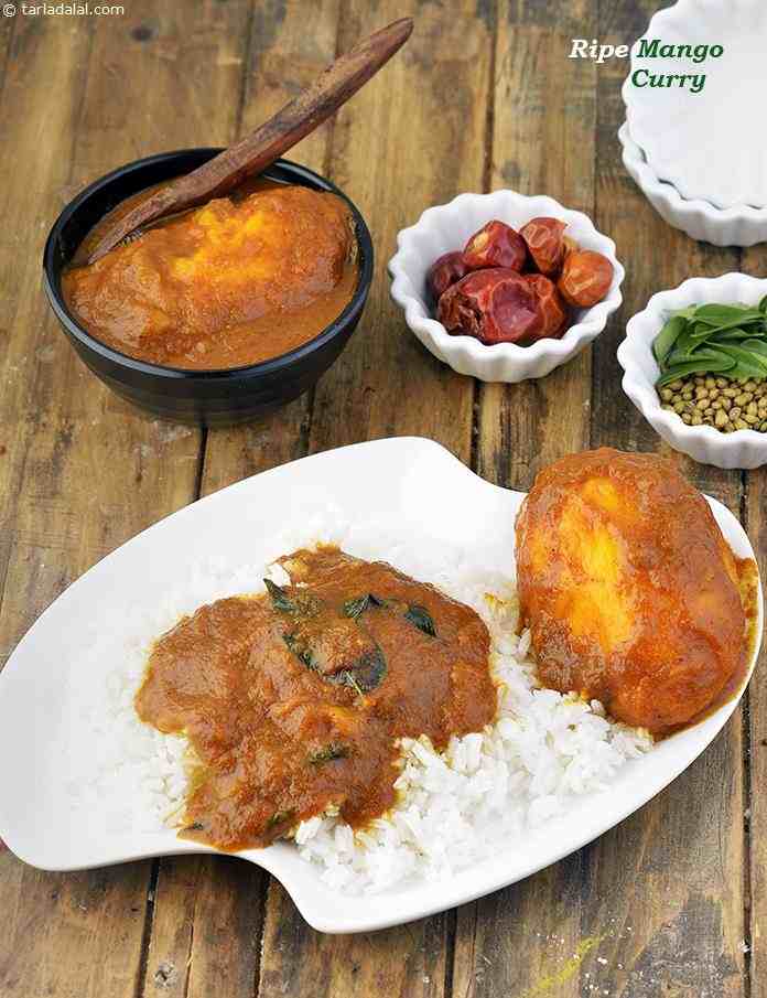 Ripe Mango Curry, Mangalorean Ripe Mango Curry
