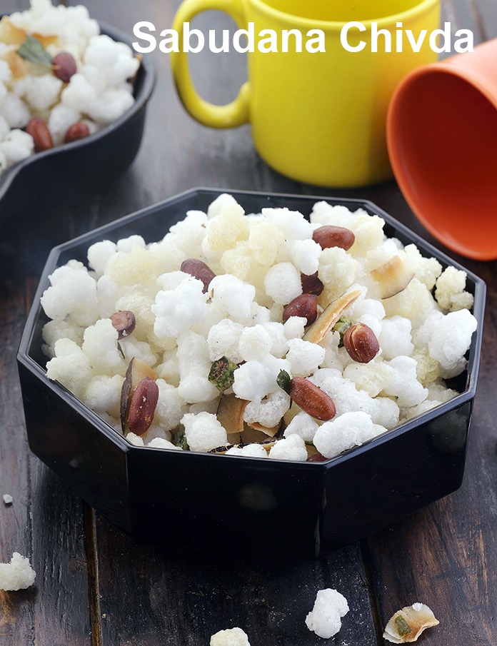 Sabudana Chivda Recipe, How to make Sabudana Chivda, Crispy Jar Snack