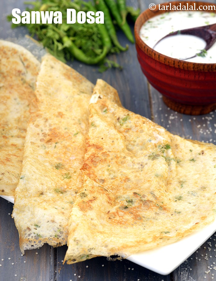 sanwa dosa recipe | crispy varai dosa for Navratri |  upvas dosa |