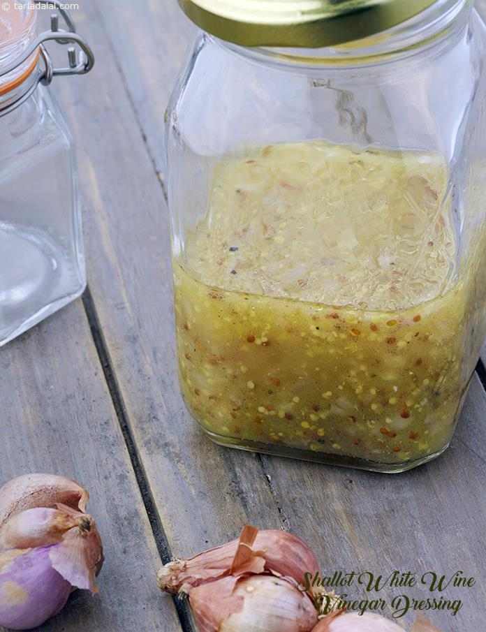 Shallot White Wine Vinegar Dressing