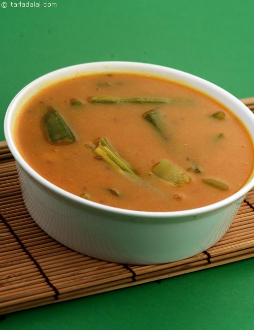 Sindhi Kadhi (  Jain Desi Khana) recipe, Jain Recipes