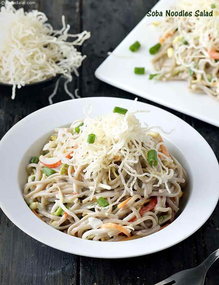 Soba Noodles Salad, Veg Soba Noodles Cold Salad