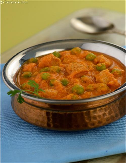 Soya in Goanese Curry