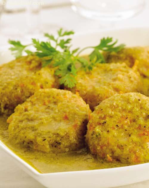 Soya Tikkis in Malwani Gravy recipe