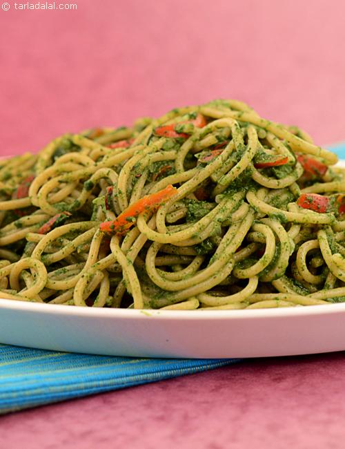 Spaghetti Verdi recipe, Italian Recipes