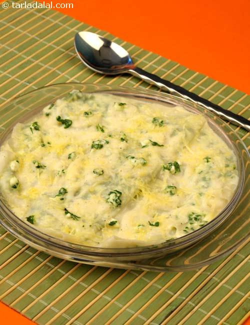 Stuffed Canneloni with Spinach and Cottage Cheese recipe, Party Recipes, Entertaining Recipes