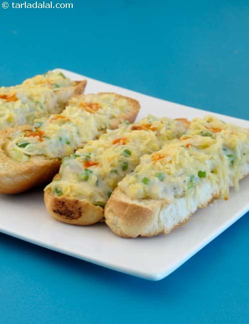 Stuffed French Rolls recipe, Saatvik Recipes